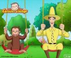 Γεώργιος ο πίθηκος με τον φίλο του Ted, ο άνθρωπος με το κίτρινο καπέλο
